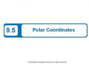 Multiple representations of polar coordinates