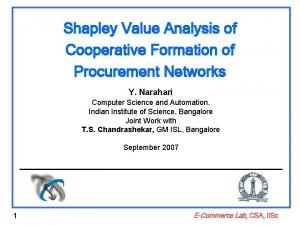 Shapley Value Analysis of Cooperative Formation of Procurement