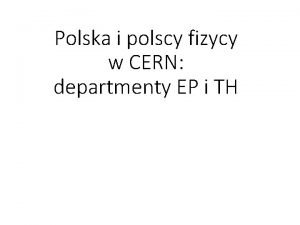 Najwybitniejsi polscy fizycy