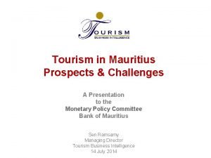 Cultural tourism in mauritius
