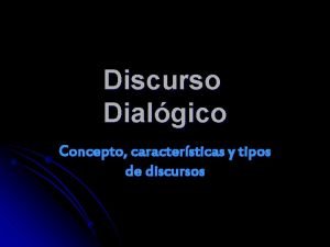 Discurso dialogal