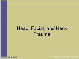 Head Facial and Neck Trauma Bledsoe et al