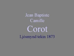 Jean Baptiste Camille Corot Ljsmynd tekin 1873 Farnese