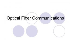 Losses in optical fiber