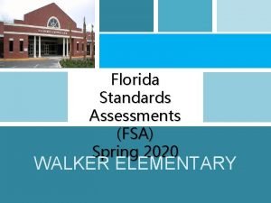 Florida standards assessment 2020