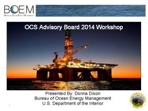 Ocs advisory board