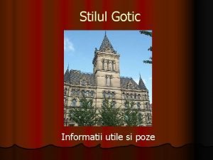 Stilul gotic