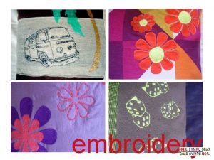 Computer aided embroidery and designing