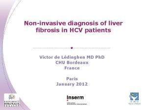 Noninvasive diagnosis of liver fibrosis in HCV patients