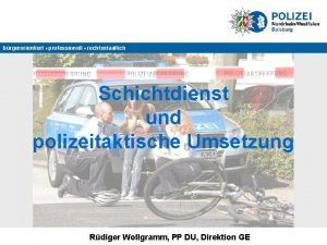 Schichtdienstmodelle polizei