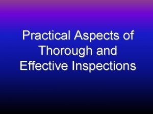 Practical aspects meaning