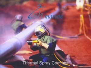 Steel gas duct thermal spray