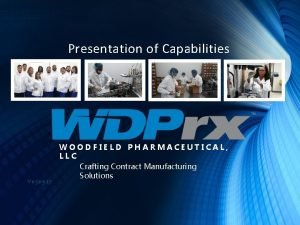 Woodfield pharmaceutical