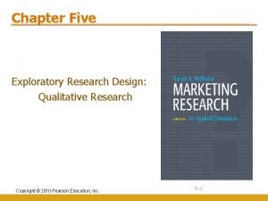 Exploratory research quantitative