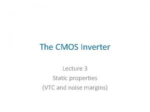 Cmos vtc