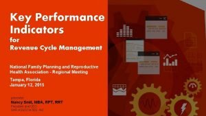Revenue cycle key performance indicators