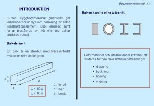 Stödreaktioner