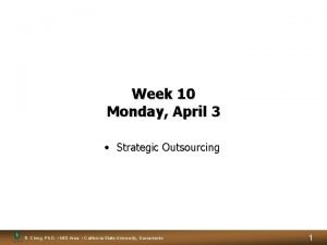 Outsourcer and outsourcee