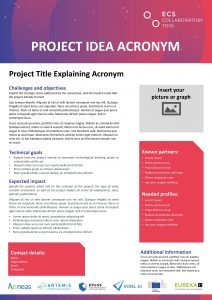 PROJECT IDEA ACRONYM Project Title Explaining Acronym Challenges