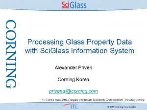 Sciglass Sciglass
