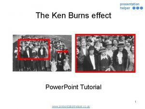 Ken burns effect powerpoint