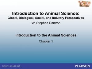 Importance of animal science