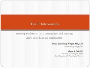 Student intervention matching form Student intervention matching form