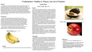 Fruitarian diet weight loss