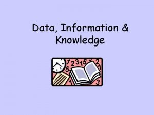 Forms of information