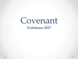Covenant Watchmen 2017 Definition Covenant Marriage Beriyth H