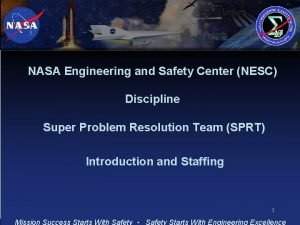 Nasa engineering and safety center location