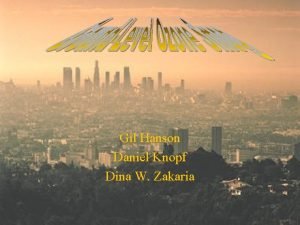 Gil hanson Gil hanson