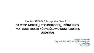 Steam laboratorija