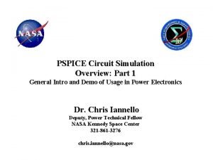 PSPICE Circuit Simulation Overview Part 1 General Intro