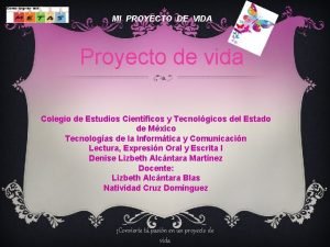 Quien soy proyecto de vida Quien soy proyecto de vida
