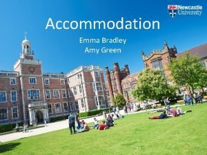 Accommodation Emma Bradley Amy Green Accommodation Guarantee Choose