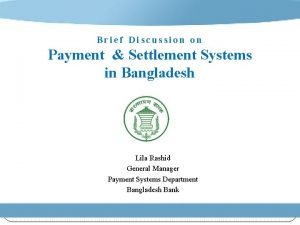 Bangladesh payment and settlement systems regulations 2014