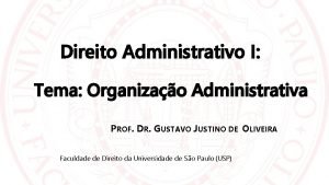 Administração indireta Administração indireta