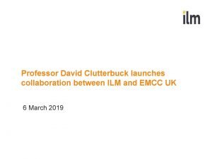 Professor david clutterbuck