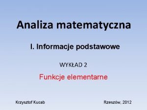 Funkcja różnowartościowa Funkcja różnowartościowa
