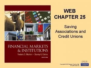 Savings and loan associations