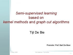 Semisupervised learning based on kernel methods and graph