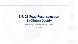 Reconstruction clinton county