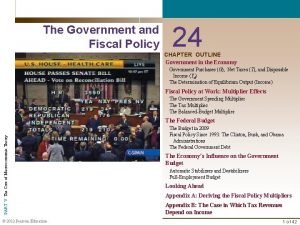 Government spending multiplier Government spending multiplier