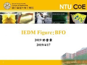 IEDM Figure BFO 2019 2019417 0 Process Parameter