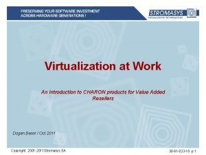 Charon axp plus virtualization