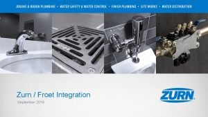 Froet roof drains