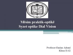 Syzet optike