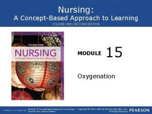 Nursing A ConceptBased Approach to Learning VOLUME ONE