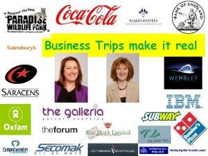 Business trips for students